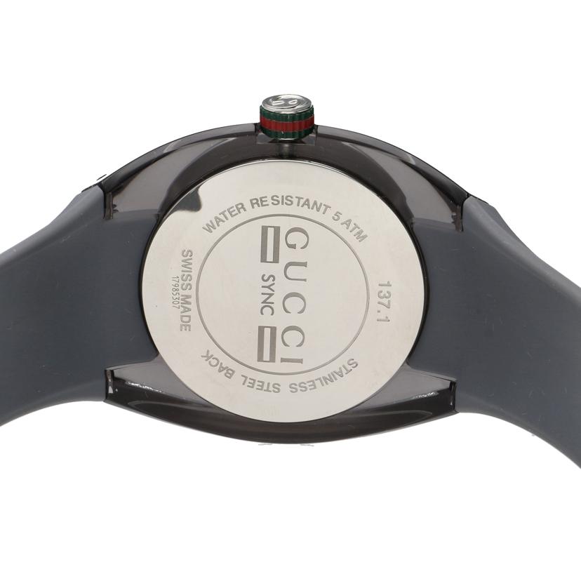 GUCCI グッチ/SYNC/メンズクォーツ/YA137109/137.1//179****/Aランク/75
