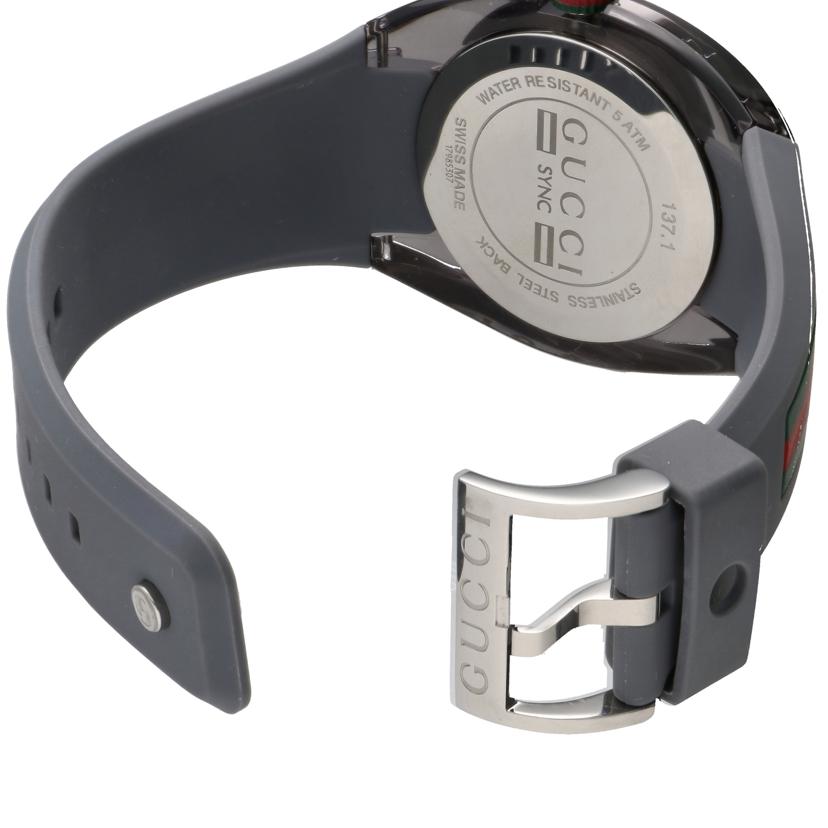 GUCCI グッチ/SYNC/メンズクォーツ/YA137109/137.1//179****/Aランク/75
