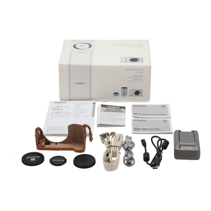 OLYMPUS オリンパス /ミラーレス一眼 ダブルズームキット/E-PL10 EZダブルズームキット//BJAA10298/Bランク/78
