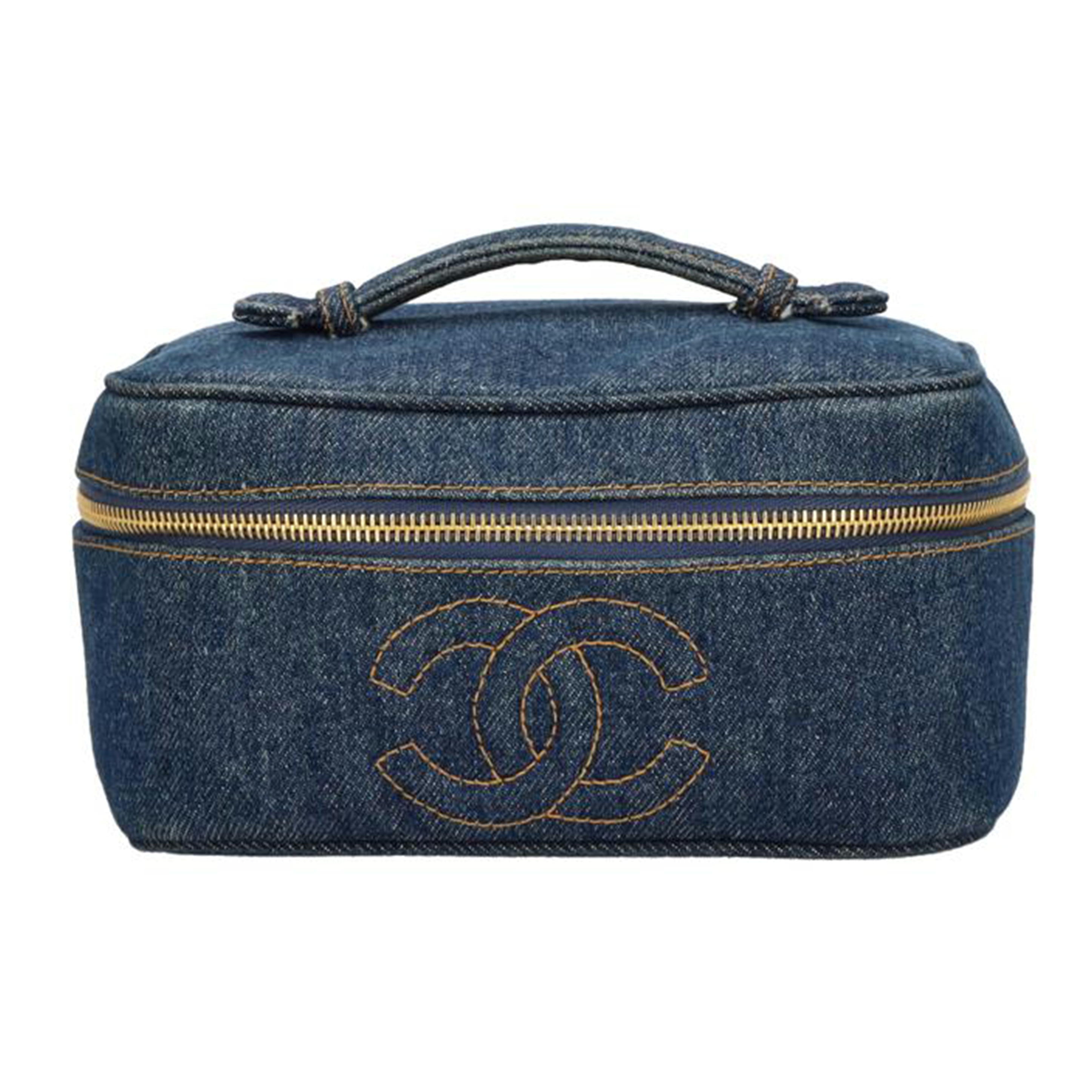 CHANEL シャネル/バニティバッグ/デニム/A01997//466****/Aランク/24