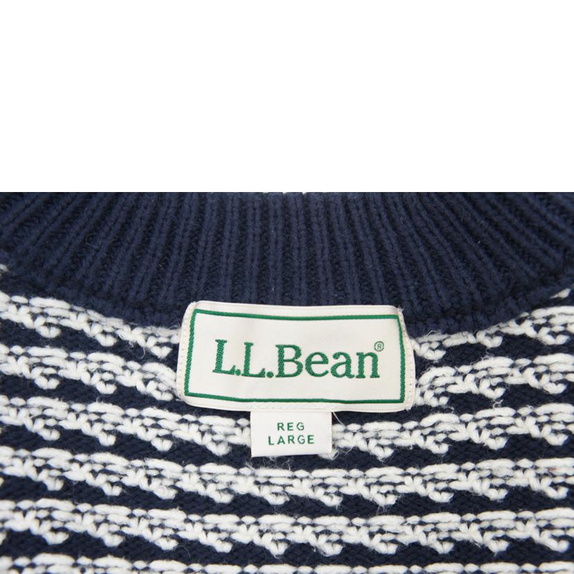 L.L.Bean エルエルビーン/バーズアイニットクルーネック/3575-4030//ABランク/05