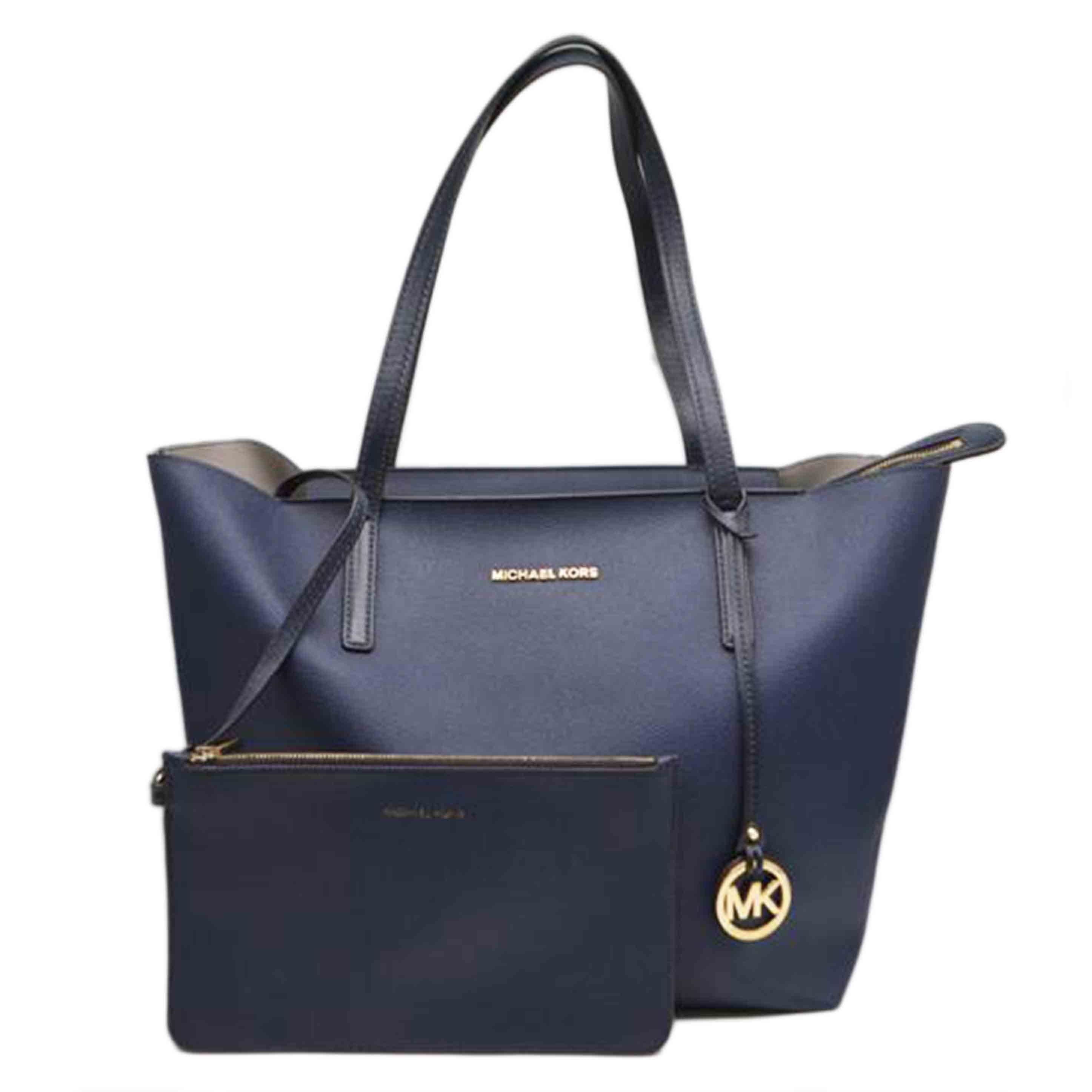 MICHAEL KORS マイケルコース/ヘイリーコーテッドキャンバスレザートート/30S7GH3T7B//ABランク/89