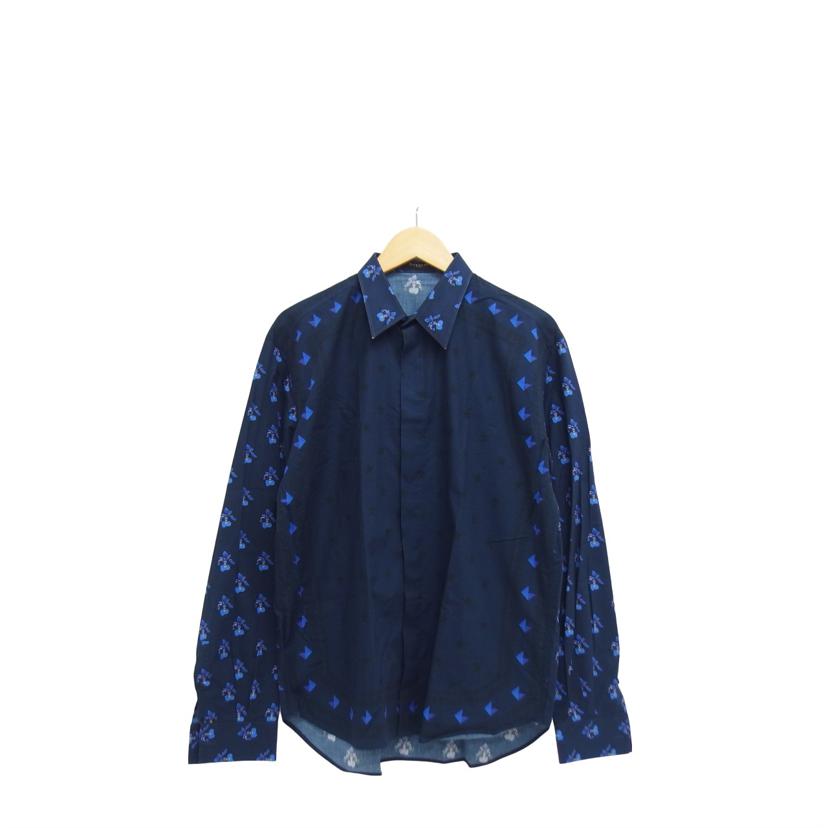 GIVENCHY ジバンシィ/コットンシャツ/花/星/総柄//Bランク/04