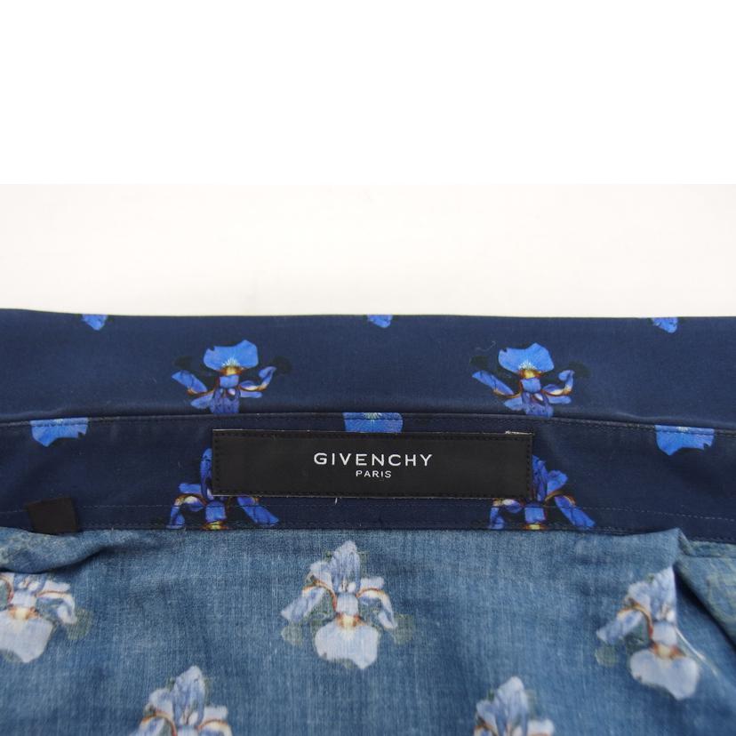 GIVENCHY ジバンシィ/コットンシャツ/花/星/総柄//Bランク/04