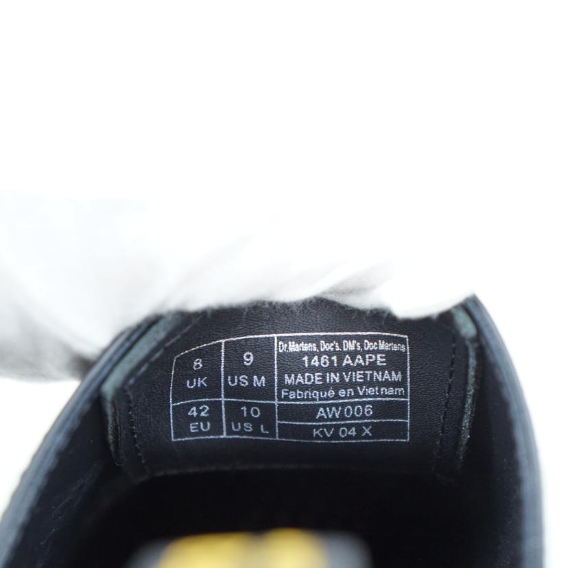 Dr.Martens×Aape ドクターマーチン×エーエイプ/Dr.Martens×Aape 3ホールシューズ 27.0/27984001//Aランク/67