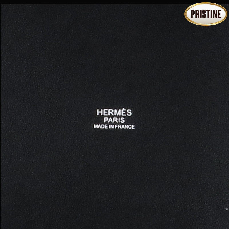 HERMES エルメス/ピコタンロックMM/フェルト×スイフト/ブルーニュイ//Y刻印**********/SAランク/24