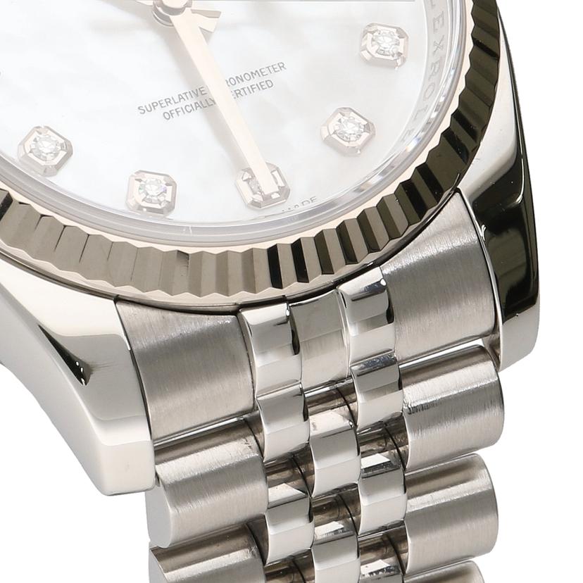 ROLEX ロレックス/デイトジャスト10Pダイヤ/SS × WG/116234G//Z59****/ABランク/91