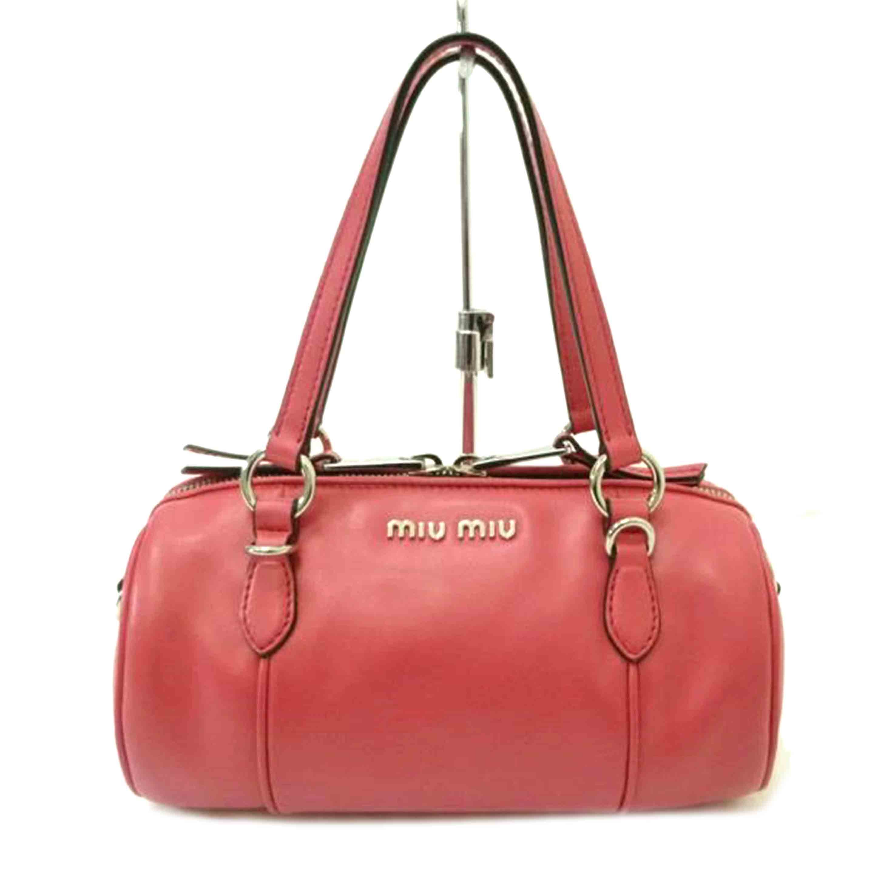 miumiu ミュウミュウ/2Wayミニボストンバッグ/5BH152//ABランク/88