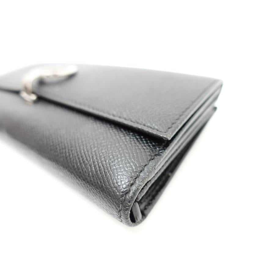 BVLGARI ブルガリ/ロゴクリップ二つ折り財布//295*****/Bランク/88