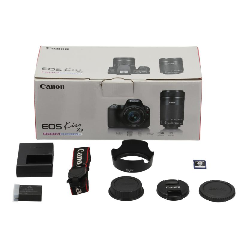 Canon キヤノン/デジタル一眼ダブルズームキット/EOS Kiss X9 ダブルズームキット//131071046201/Bランク/63