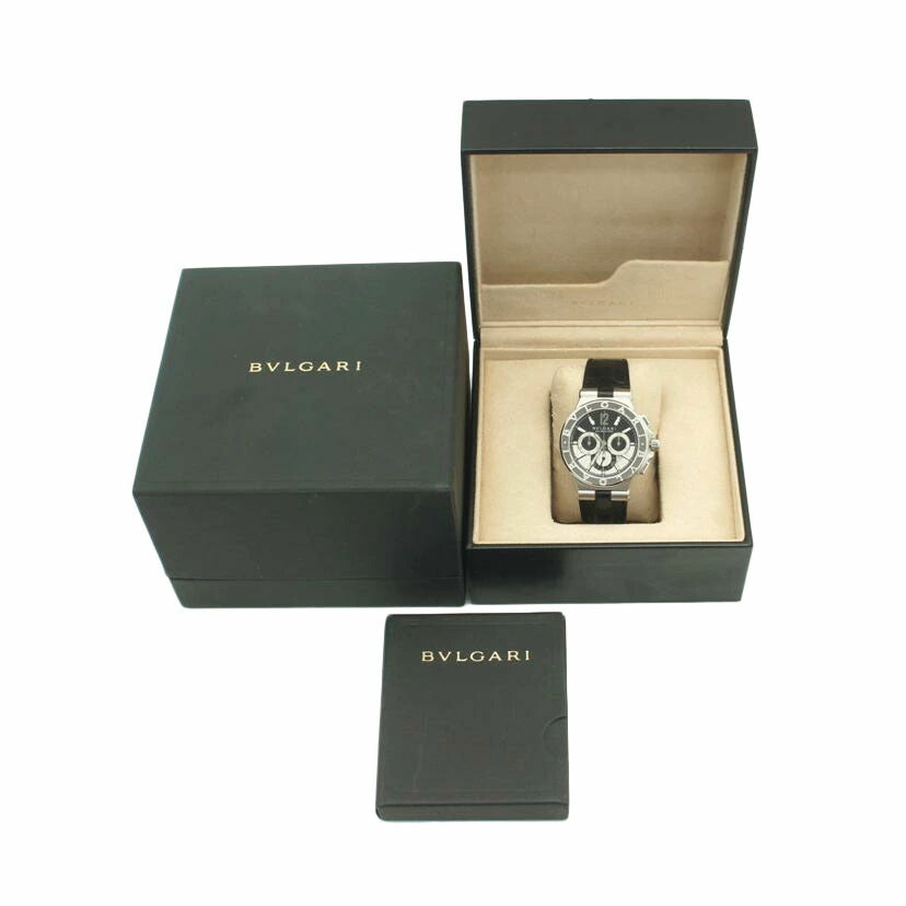 BVLGARI ブルガリ/ディアゴノ/カリブロ303/クロノグラフ /DG42S//MP0***/Aランク/91