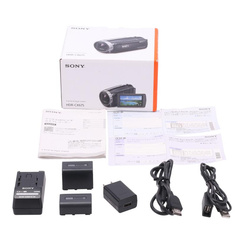 SONY ソニー /ビデオカメラ/Handycam/HDR-CX675//3053008/ABランク/69
