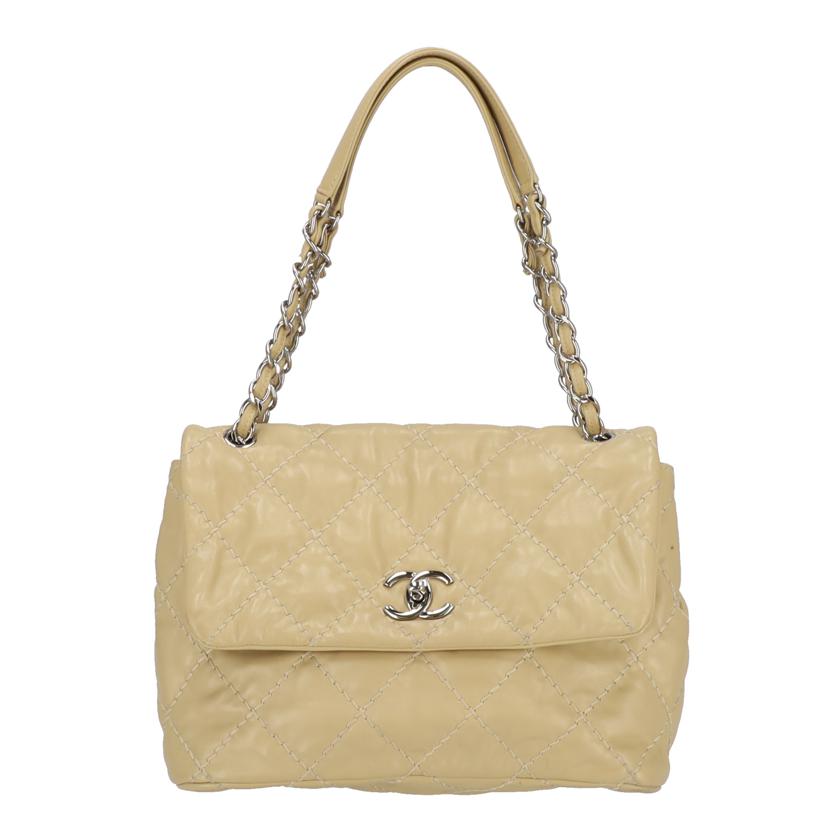 CHANEL CHANEL/ ワイルドステッチwチェーンショルダー//177*****/Bランク/62