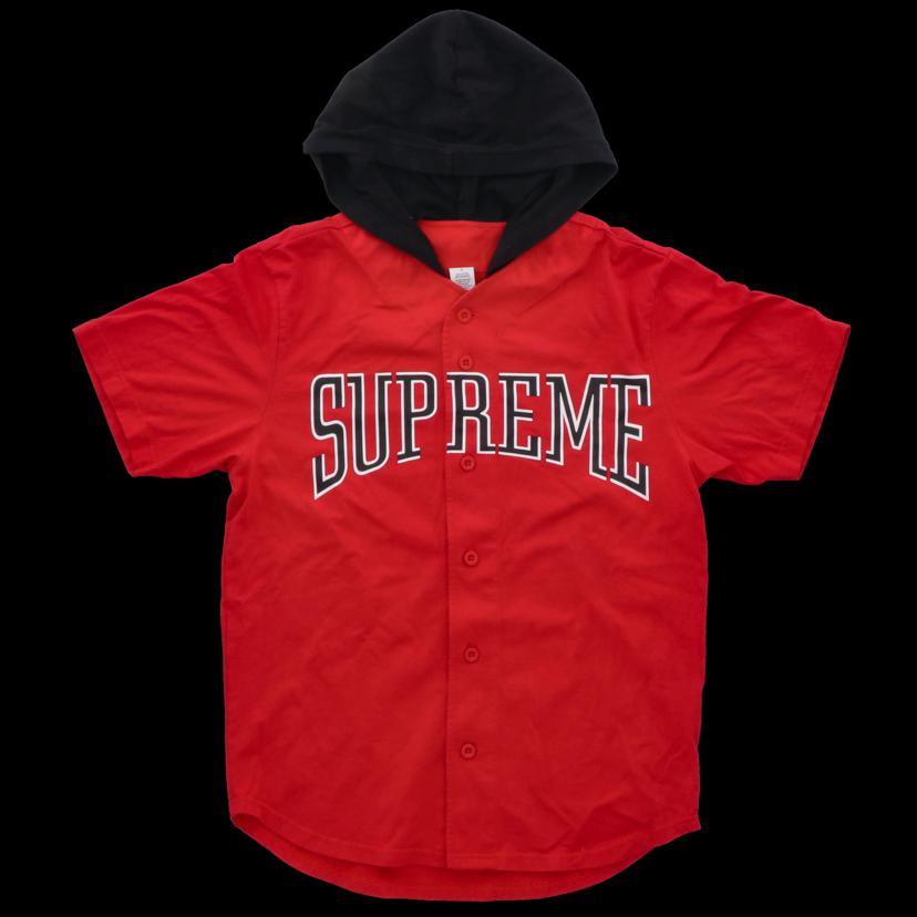 SUPREME シュプリーム/フーテッドベースボールトップ/赤/アーカイブ//Aランク/62