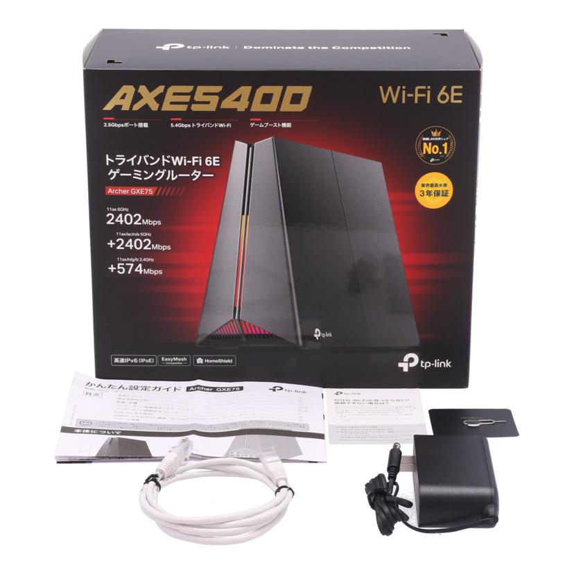 TP-Link TPリンク /ゲーミング無線LANルーター/Archer GXE75//22483T4000108/Aランク/05