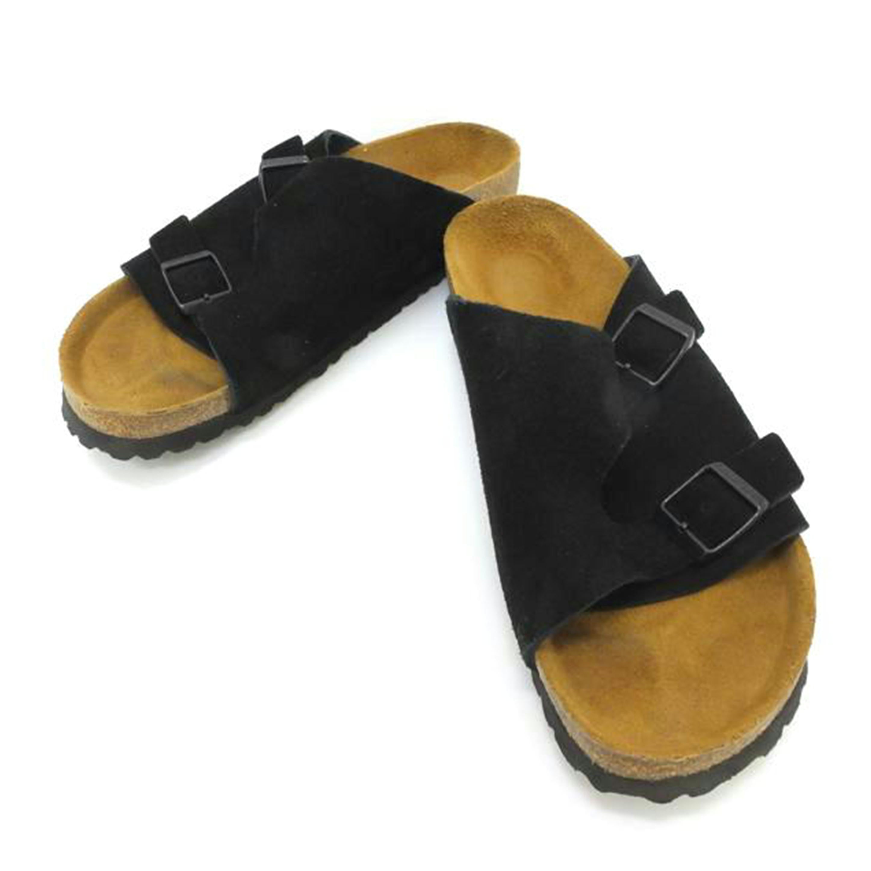 BIRKENSTOCK ブリケンシュトック/スウェードレザーサンダル/ブラック/チューリッヒ//ABランク/88