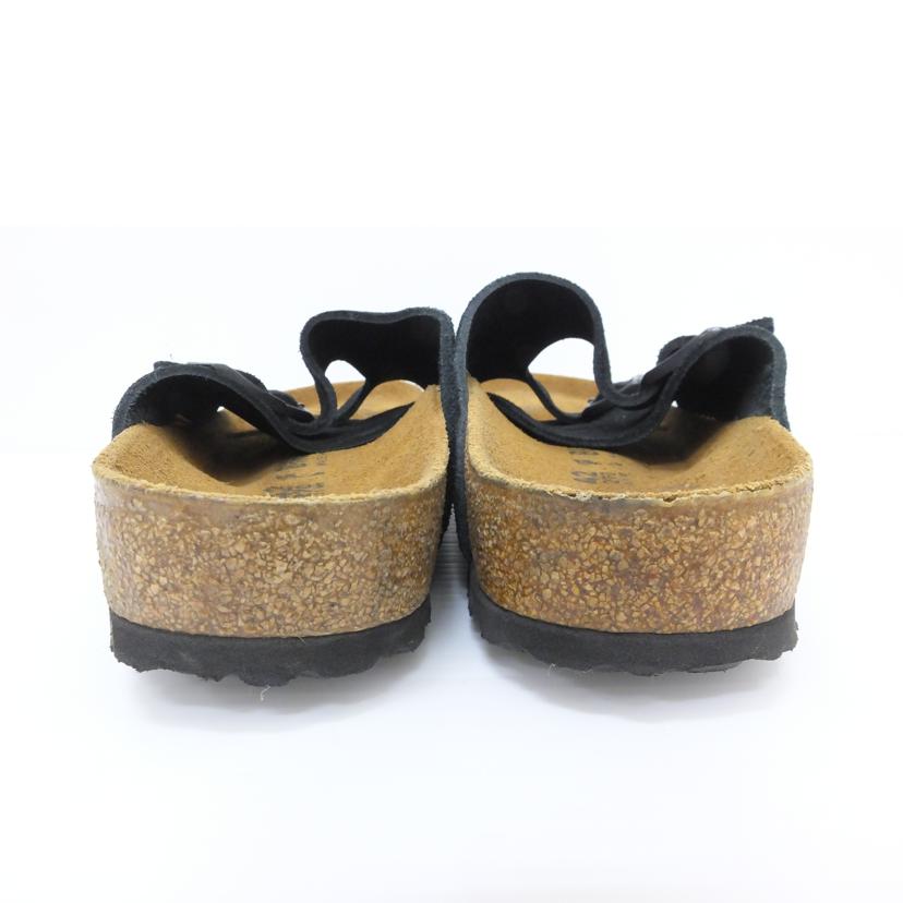 BIRKENSTOCK ブリケンシュトック/スウェードレザーサンダル/ブラック/チューリッヒ//ABランク/88
