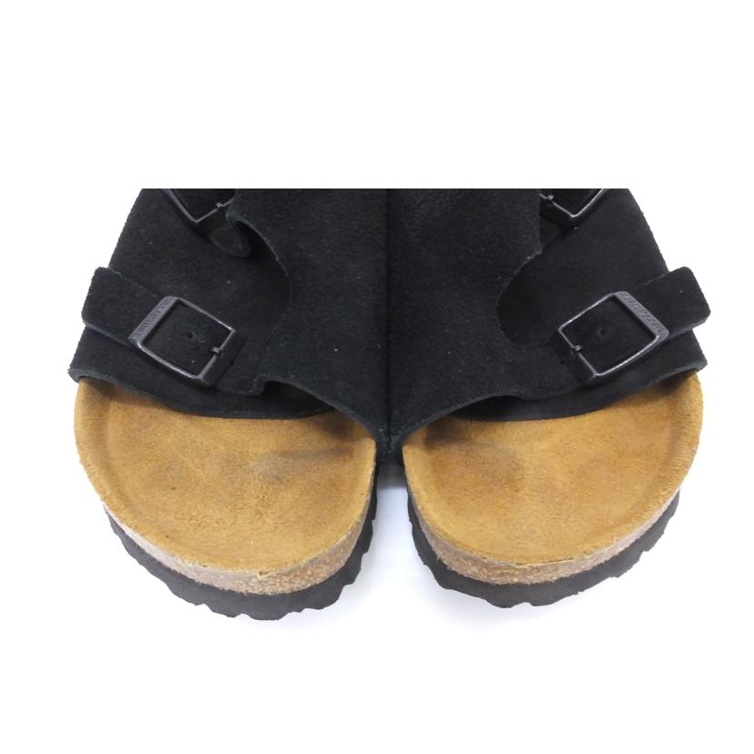 BIRKENSTOCK ブリケンシュトック/スウェードレザーサンダル/ブラック/チューリッヒ//ABランク/88