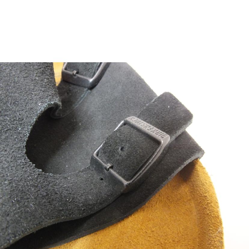 BIRKENSTOCK ブリケンシュトック/スウェードレザーサンダル/ブラック/チューリッヒ//ABランク/88