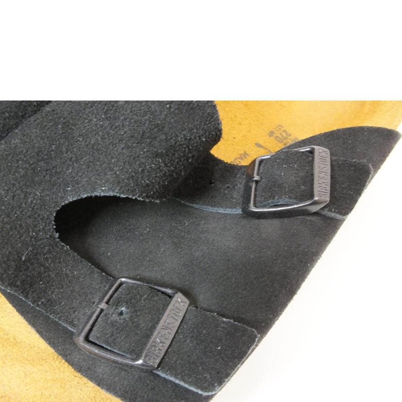 BIRKENSTOCK ブリケンシュトック/スウェードレザーサンダル/ブラック/チューリッヒ//ABランク/88