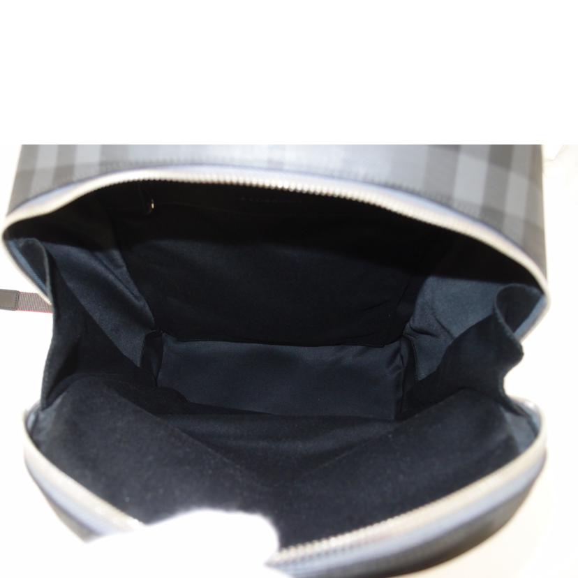 BURBERRY バーバリー/チャコールチェックバッグパック/ブラック/8005530//ABランク/69