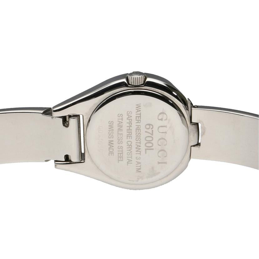 GUCCI グッチ/GUCCI/レディースクォーツ/黒文字盤/6700L//005****/Bランク/75