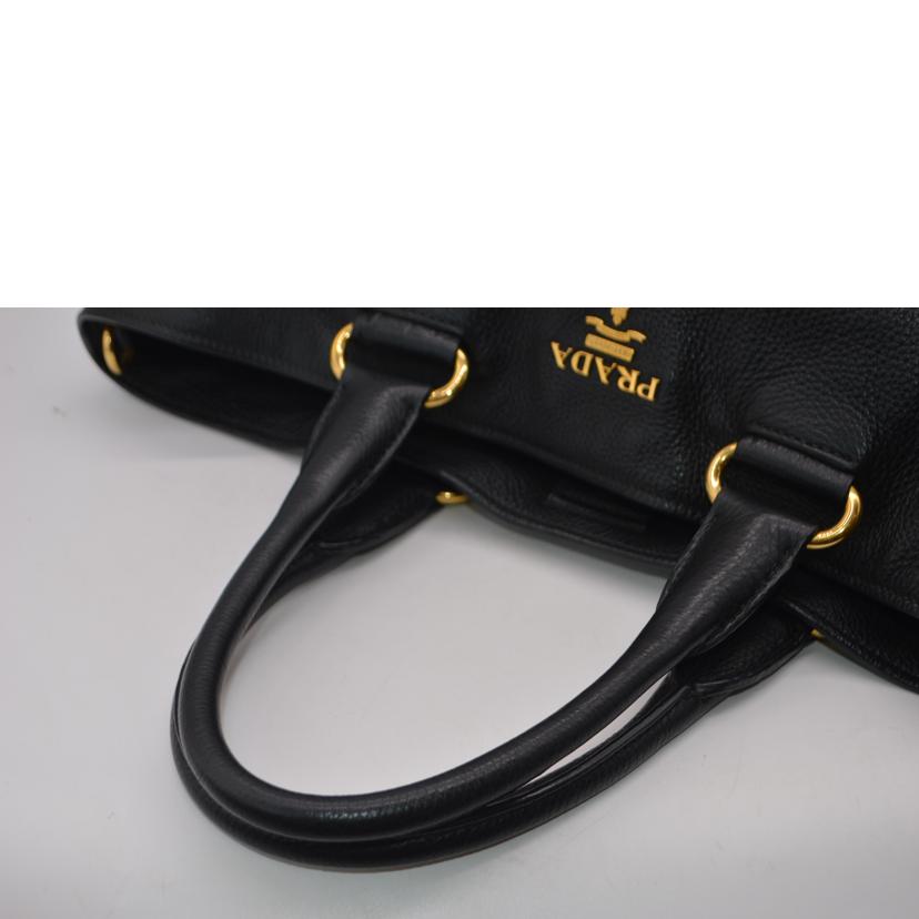 PRADA プラダ/ヴィッテロダイノ2wayレザーハンド/ネロ/BN1713//158/Bランク/89