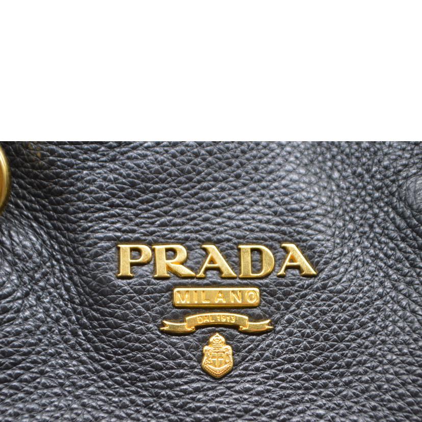 PRADA プラダ/ヴィッテロダイノ2wayレザーハンド/ネロ/BN1713//158/Bランク/89