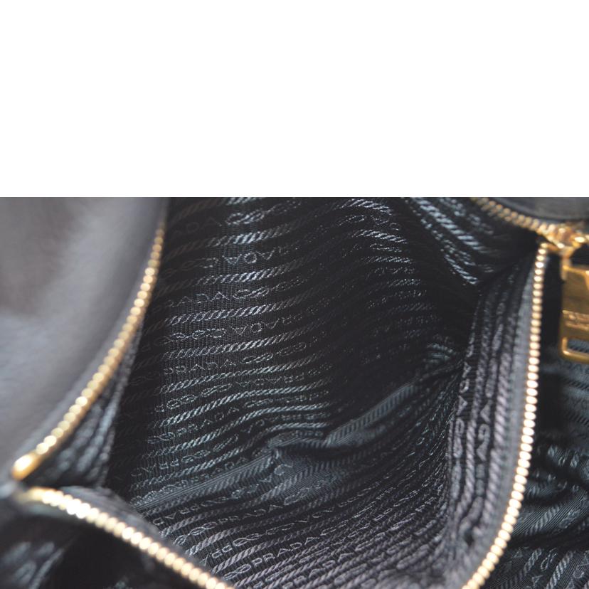 PRADA プラダ/ヴィッテロダイノ2wayレザーハンド/ネロ/BN1713//158/Bランク/89