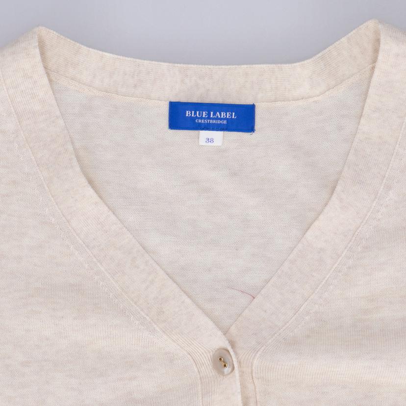 BLUELABEL CRESTBRIDGE ブルーレーベルクレストブリッジ/アセテートコットンVネックカーディガン/55N05-729-40//Aランク/09