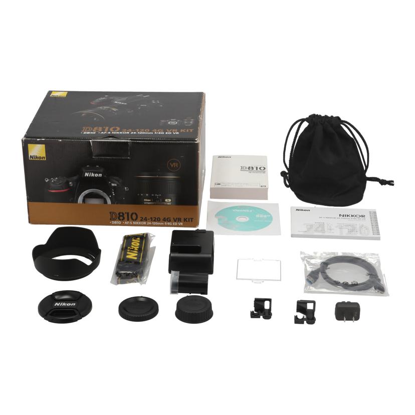 Nikon ニコン /デジタル一眼レンズキット/D810 24-120 VR レンズキット//2033353/Bランク/82