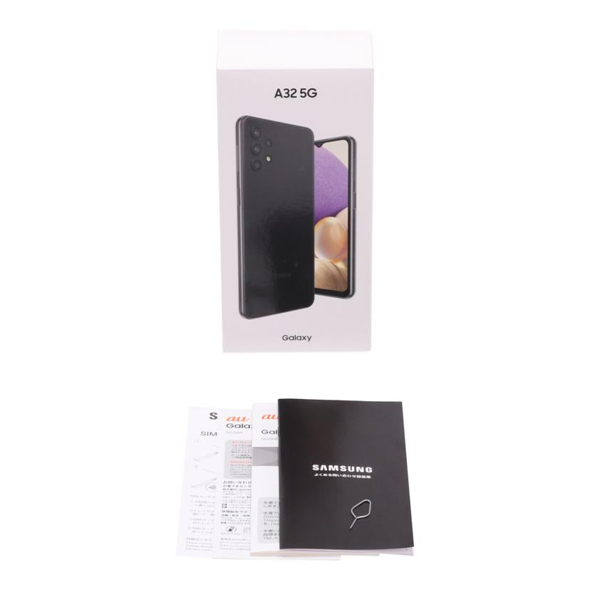 SAMSUNG au サムスン /スマートフォン/Galaxy A32 5G/SCG08//RFCR20A12WY/Bランク/05