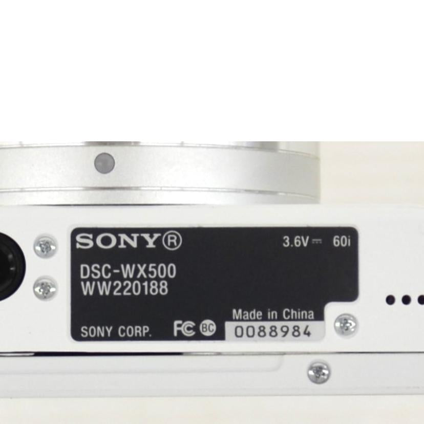 SONY ソニー/デジタルカメラ/DSC-WX500//WW220188/Bランク/75