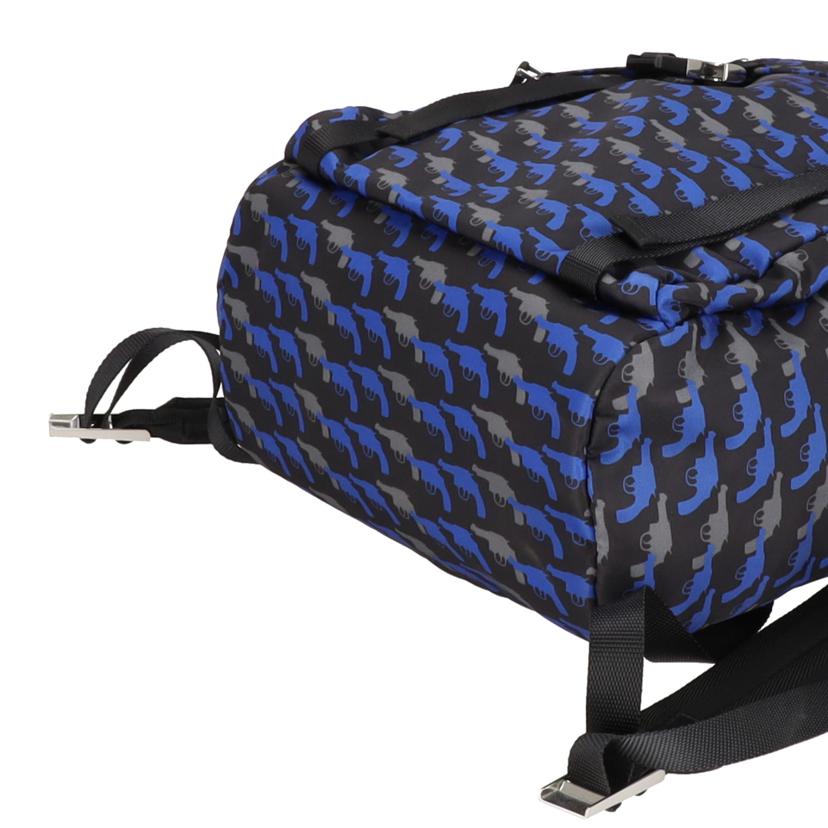 PRADA プラダ/ピストルパターン/ナイロンバックパック/2VZ062 //Aランク/38