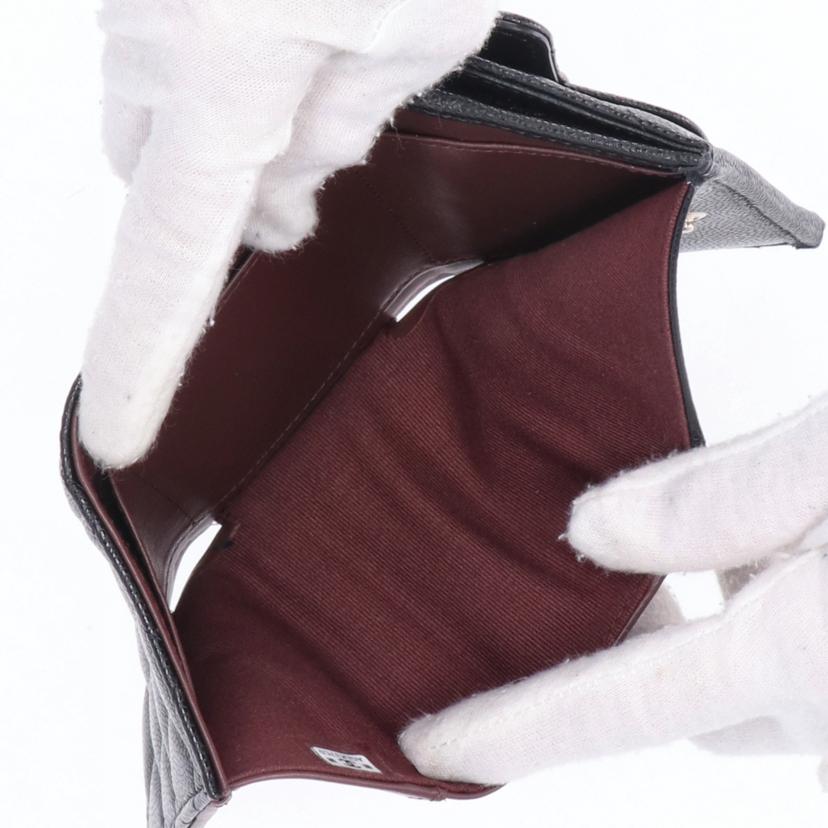 CHANEL シャネル/スモールフラップウォレット/キャビアスキン//AGL*****/Aランク/75