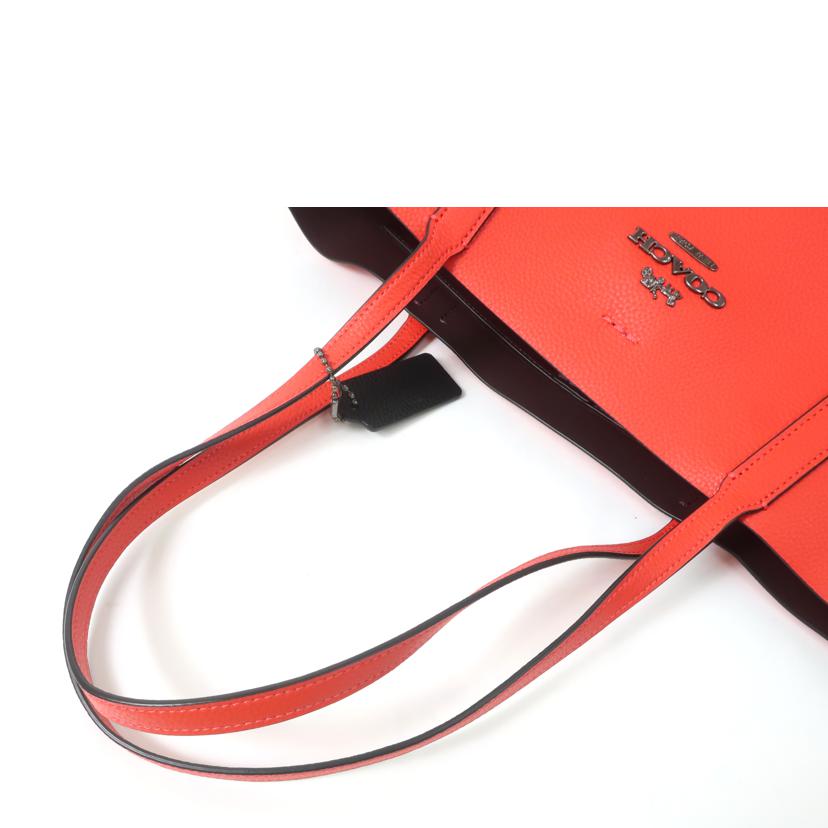 COACH コーチ/レザートートバッグ 東京オリンピック ミッキー 空手 レッド/C2080-3738//Aランク/65