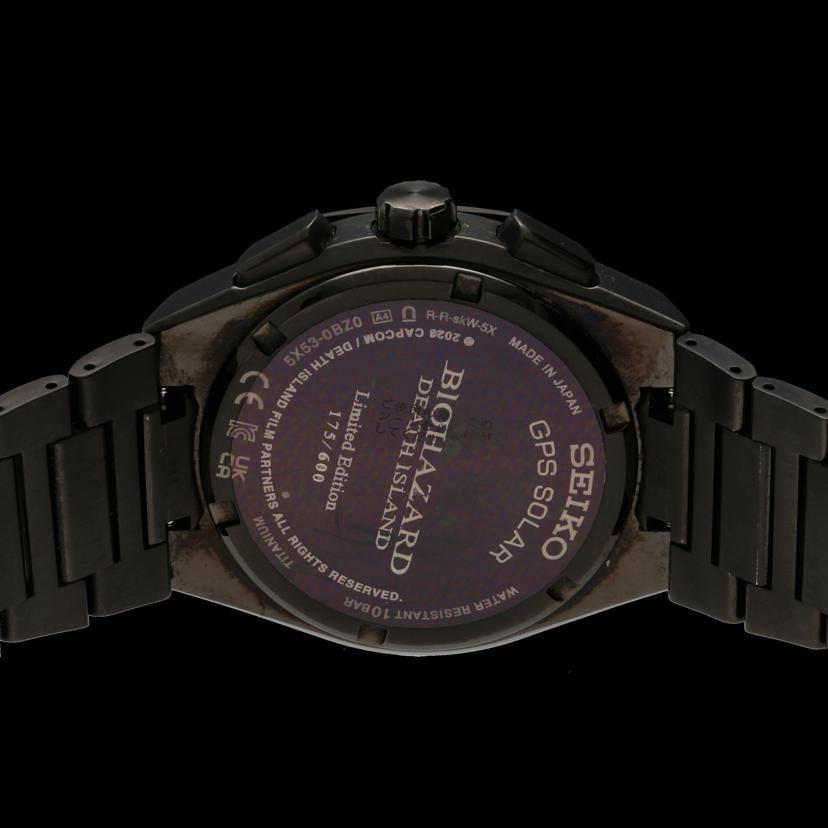 SEIKO セイコー/アストロン・バイオハザードモデル/チタン/GPSソーラー/SBXC129//175****/Aランク/19