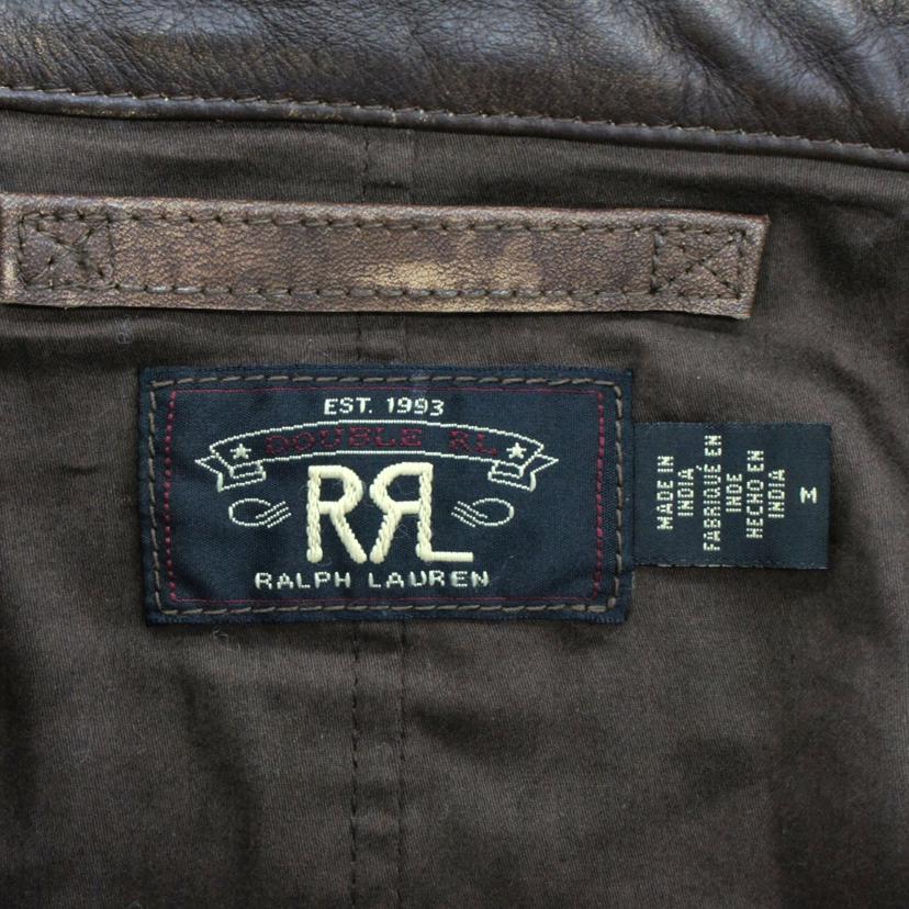 RALPH LAUTREN ラルフローレン/RRL LIMITED COLECTION レザーカーコート/782795185001//サイズ:M/SAランク/91