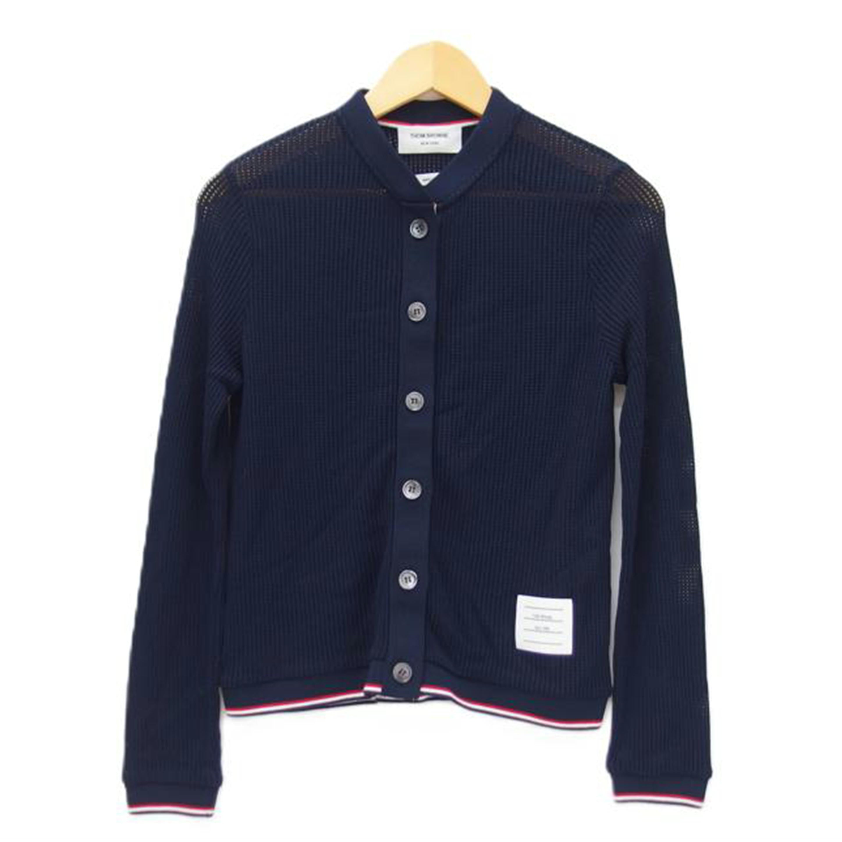 THOM BROWNE トムブラウン/メッシュカ-ディガン/FJT262A-J0070//Aランク/88