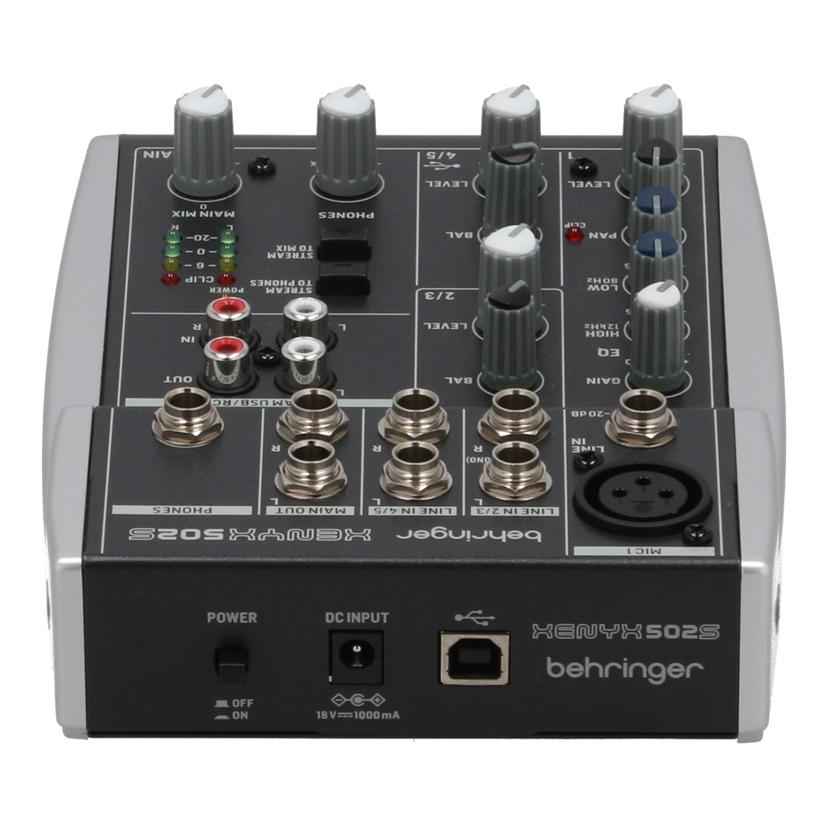 BEHRINGER ベリンガー /アナログミキサー/XENYX 502S//01010TQ0601AHT/Bランク/62