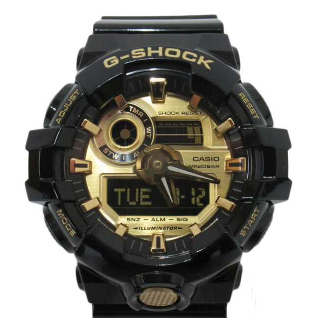 CASIO カシオ/G-SHOCK/デジアナ/トリプルカレンダー/クォーツ/GA-710GB//ABランク/63