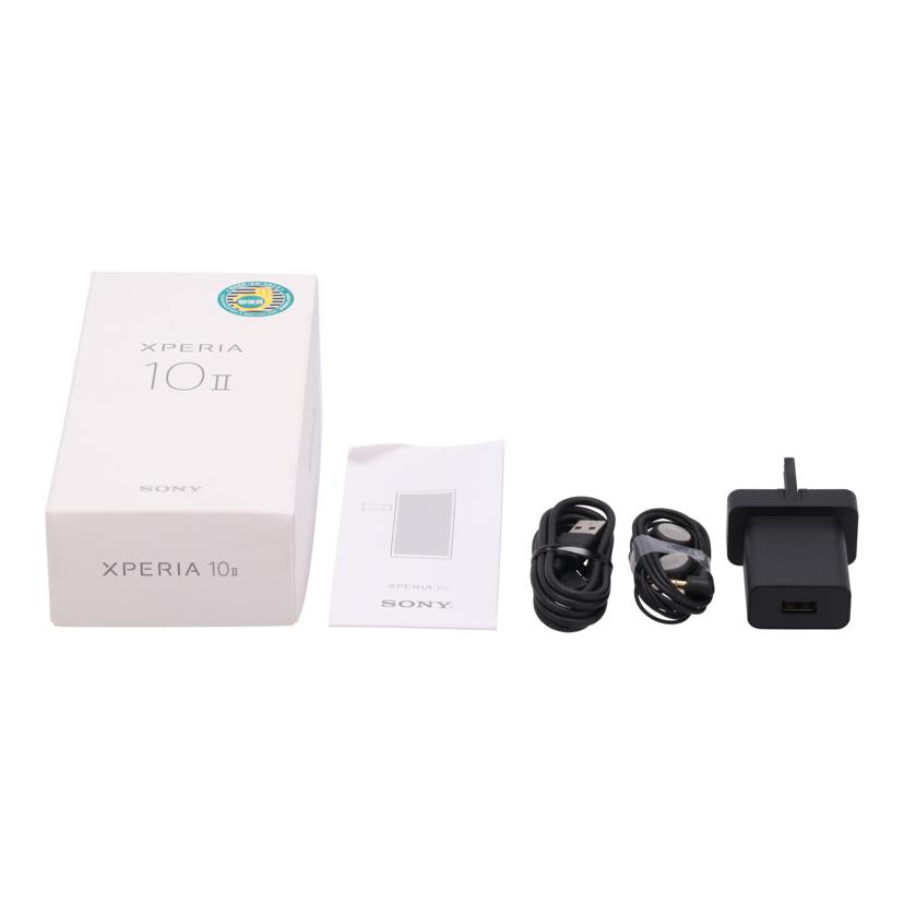 SONY ソニー /スマートフォン/Xperia 10 II 64GB SIMフリー/XQ-AU52//QV710JBB3A/Aランク/75