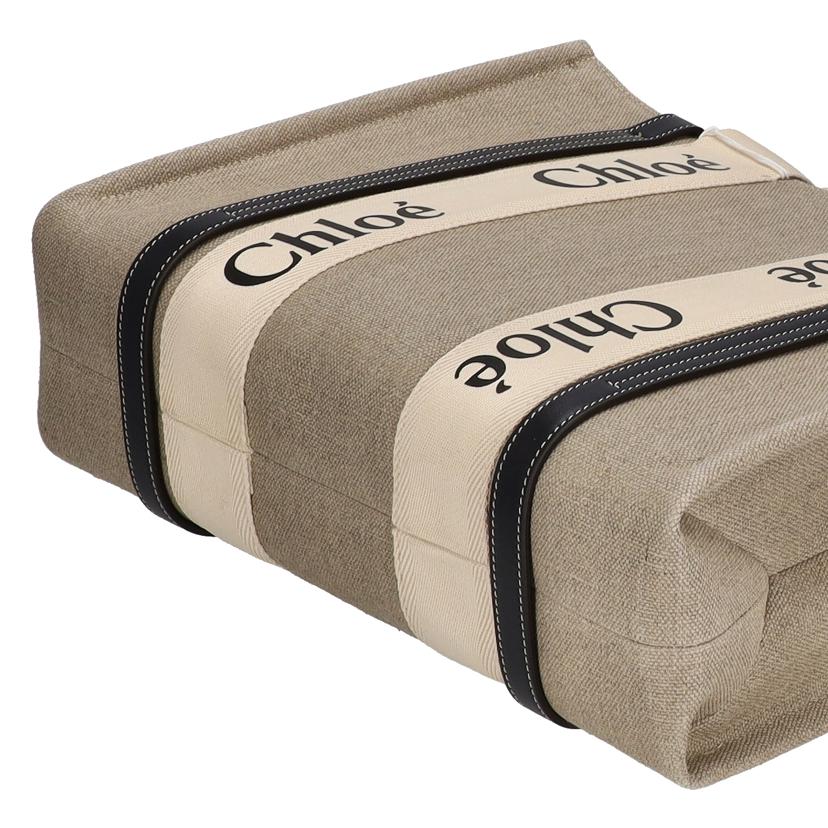 Chloe クロエ/ウッディトートバッグ//Aランク/75