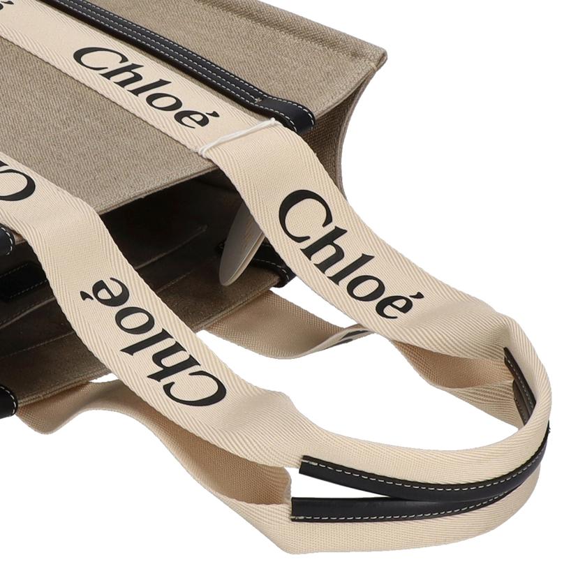 Chloe クロエ/ウッディトートバッグ//Aランク/75