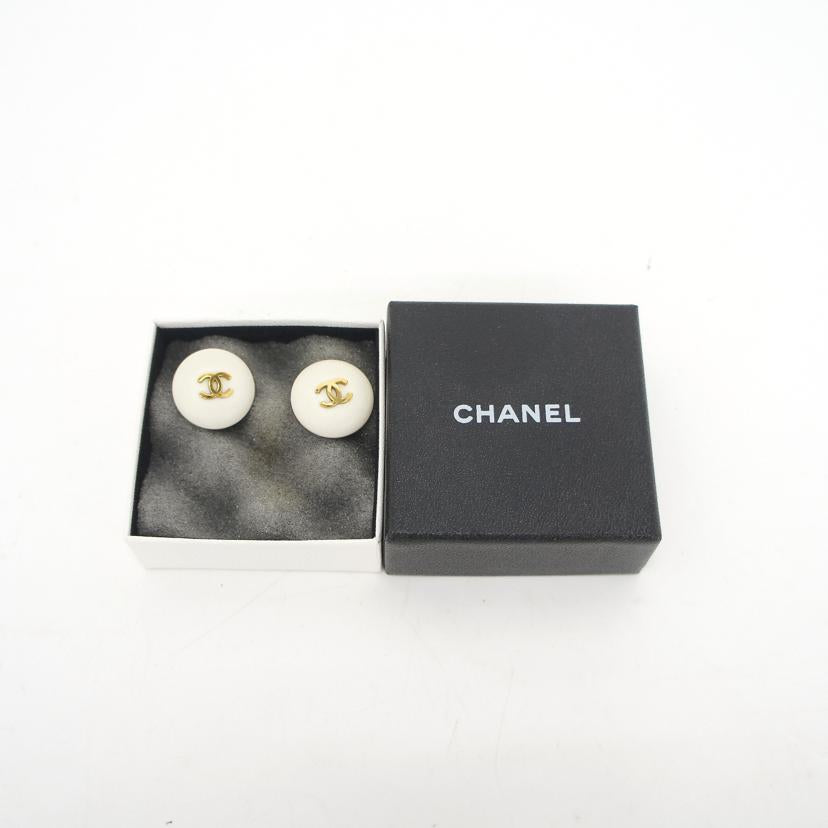 CHANEL シャネル/ヴィンテージ/ココマークボタン型イヤリング//95C/Aランク/24