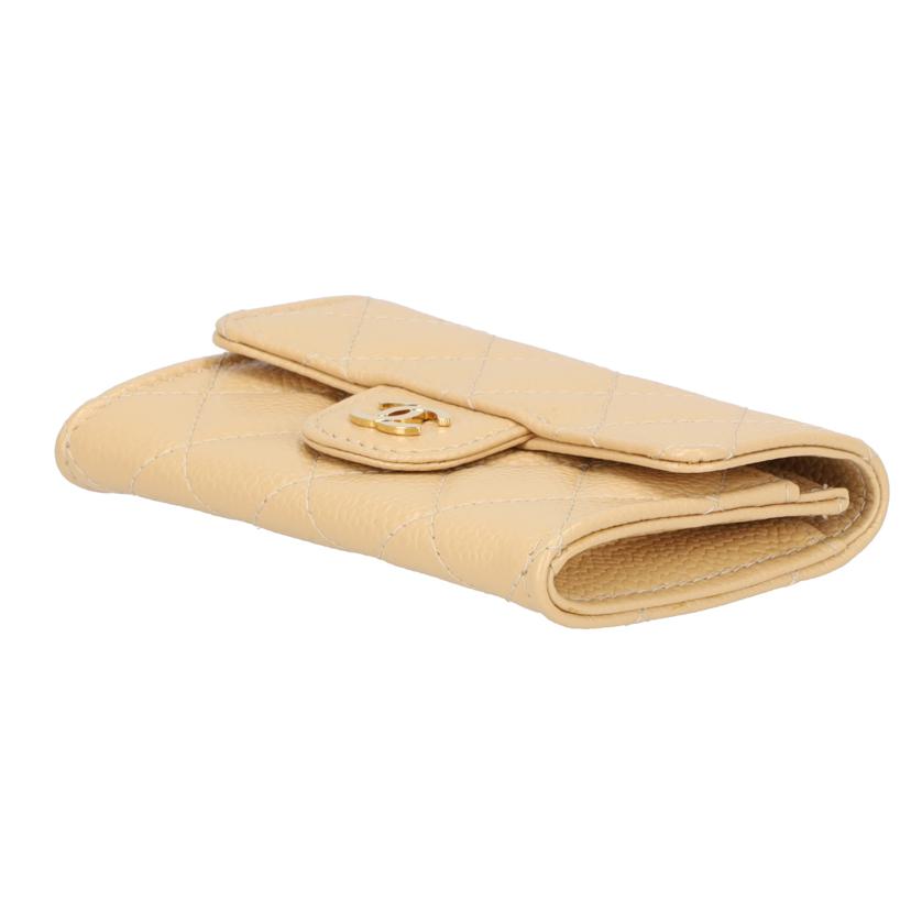 CHANEL シャネル/クラシックフラップカードケース/キャビアスキン/A80799//256*****/ABランク/91