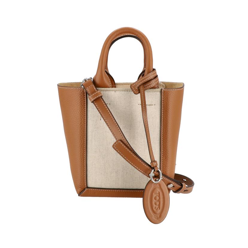 TOD'S トッズ/Ron Herman別注/ダブルアップショッピングバッグ/XBWCLNA31TLTBD02PU//SAランク/91