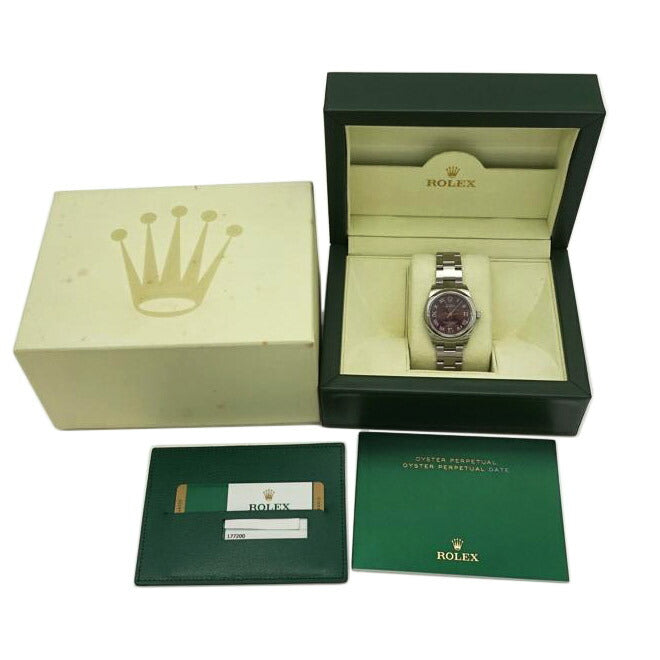 ROLEX ロレックス/オイスターパーペチュアル・ボーイズ/レッドグレープ/177200//4VA*****/Aランク/19