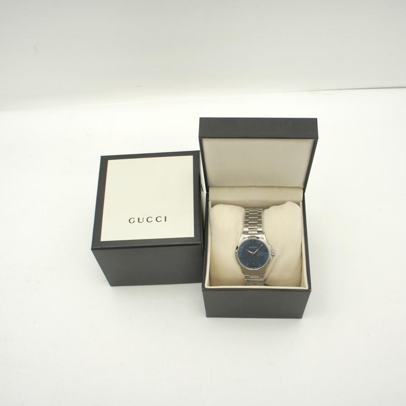 GUCCI グッチ/Gタイムレス・ネイビー/メンズ/クオーツ/YA126440//172*****/SAランク/75