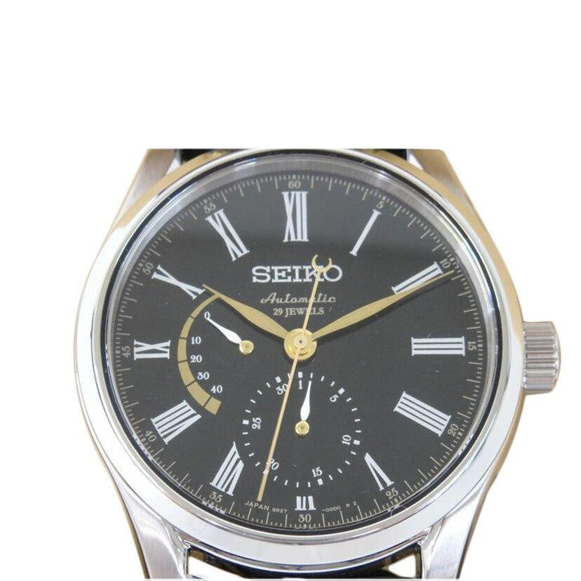 SEIKO セイコー/SEIKO/プレザージュ/パワーリザーブ/黒文字盤/6R27-00G1/SARW013//930***/Aランク/84